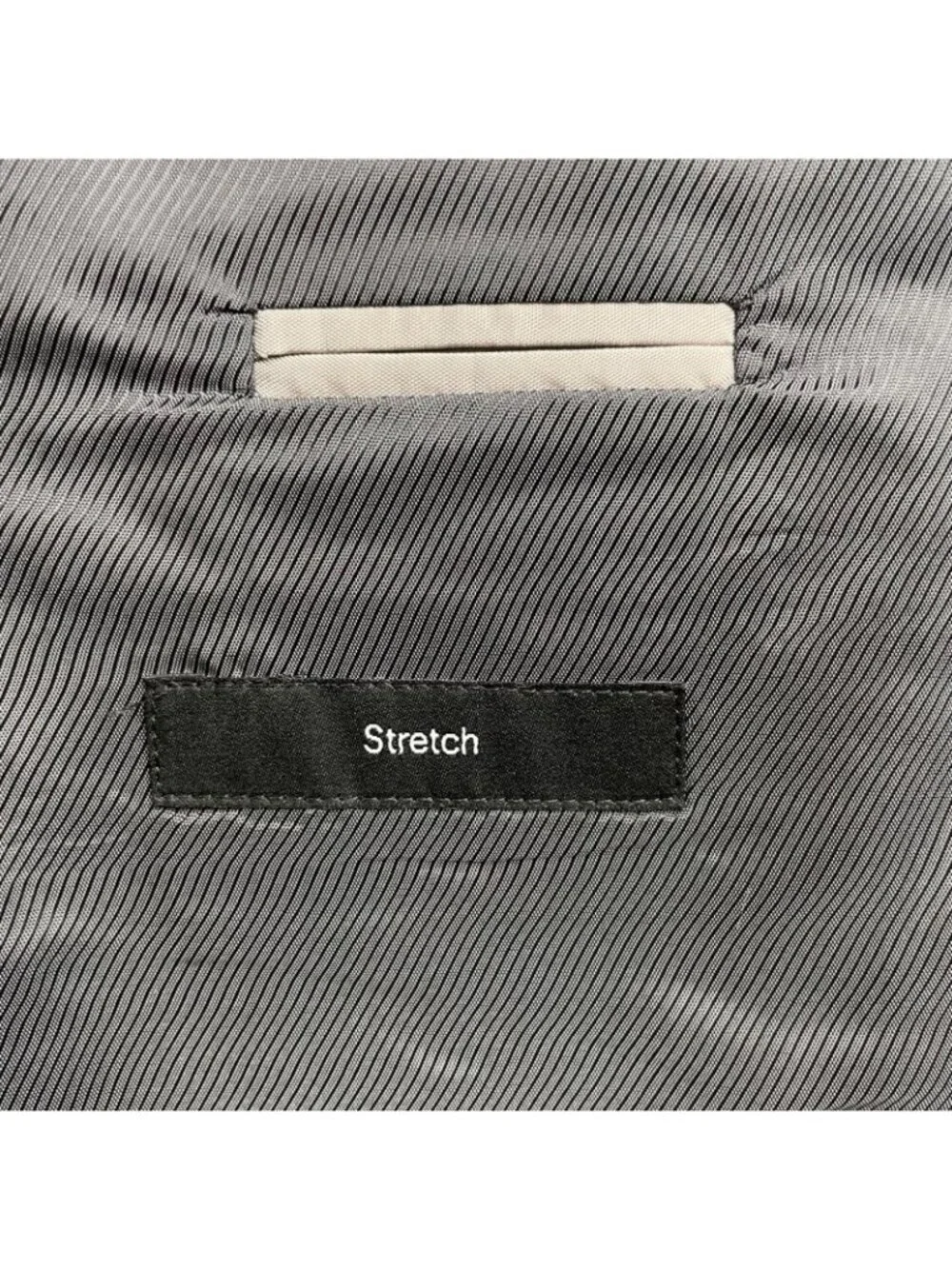 Hugo Boss Men’s The Smith13 2-Button Blazer Gray Plaid/Elbow Patches • 42R
